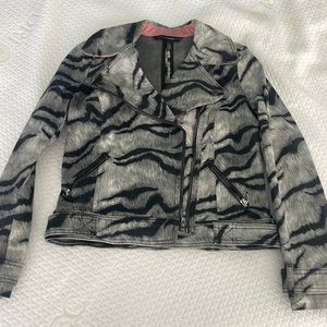 White House Black Market Animal print jacket Never worn